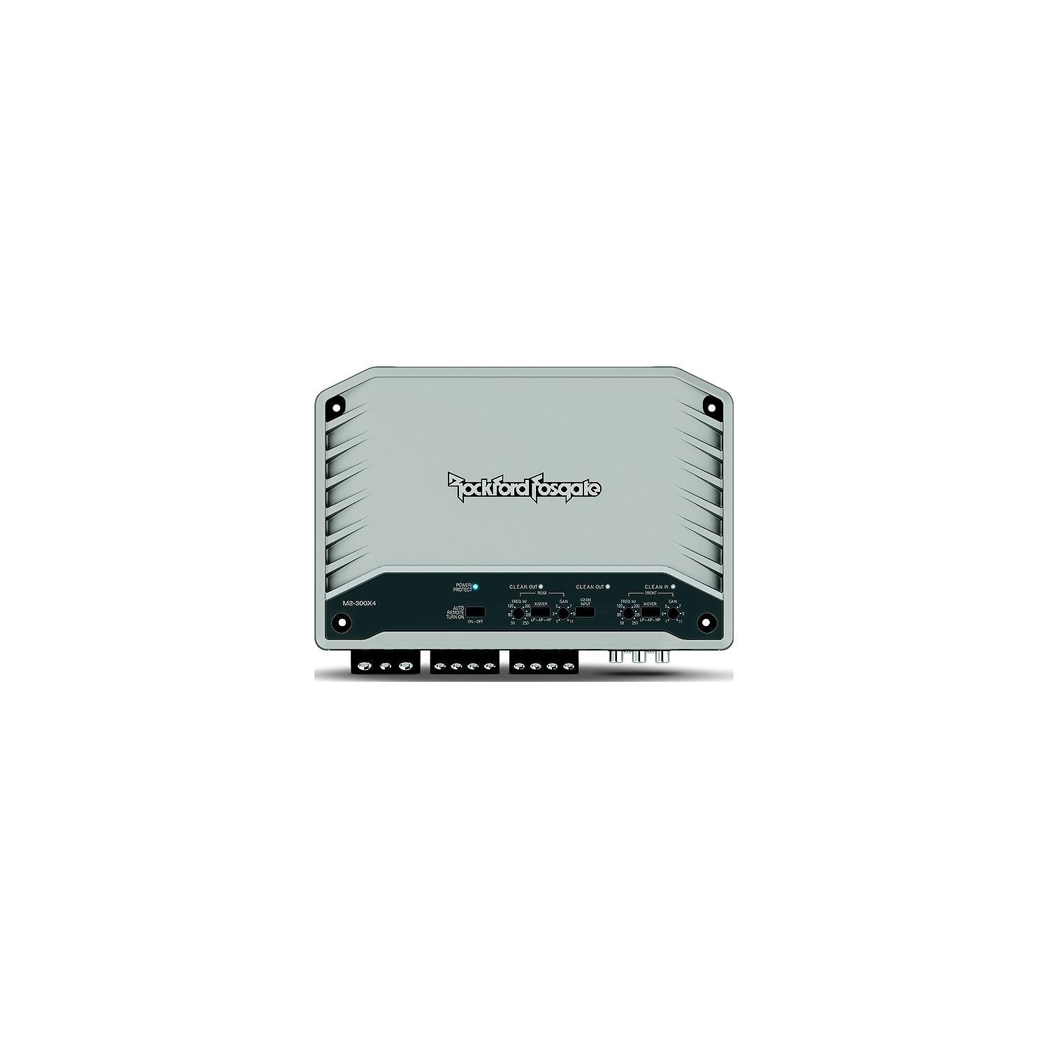 Rockford Fosgate M2-300X4 M2300X4 Element Readyâ„¢ Marine Amplifier, 4 Channels