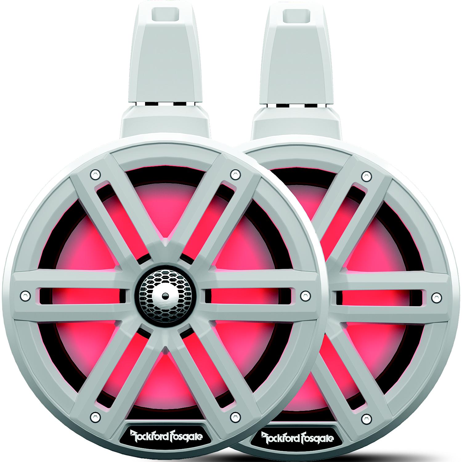 Rockford Fosgate M2WL-8 M2WL8 Color Optixâ„¢ 2-Way Wake Tower Can Speakers, 8