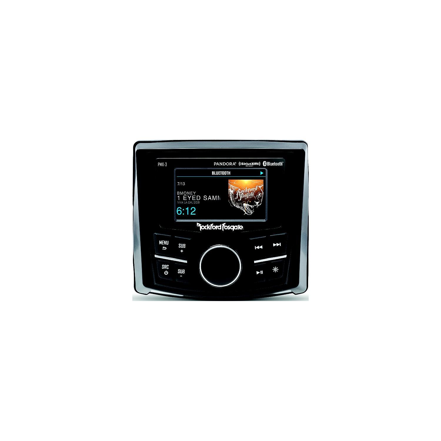 Rockford Fosgate PMX-3 PMX3 Compact Digital Media Receiver