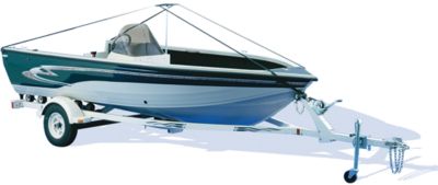 ATTWOOD 10795-4 Attwood Deluxe Boat Cover Support System For Boats Up To 19'