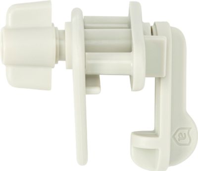 ATTWOOD 11404-6 Attwood Universal Pontoon Replacement Gate Latch, White