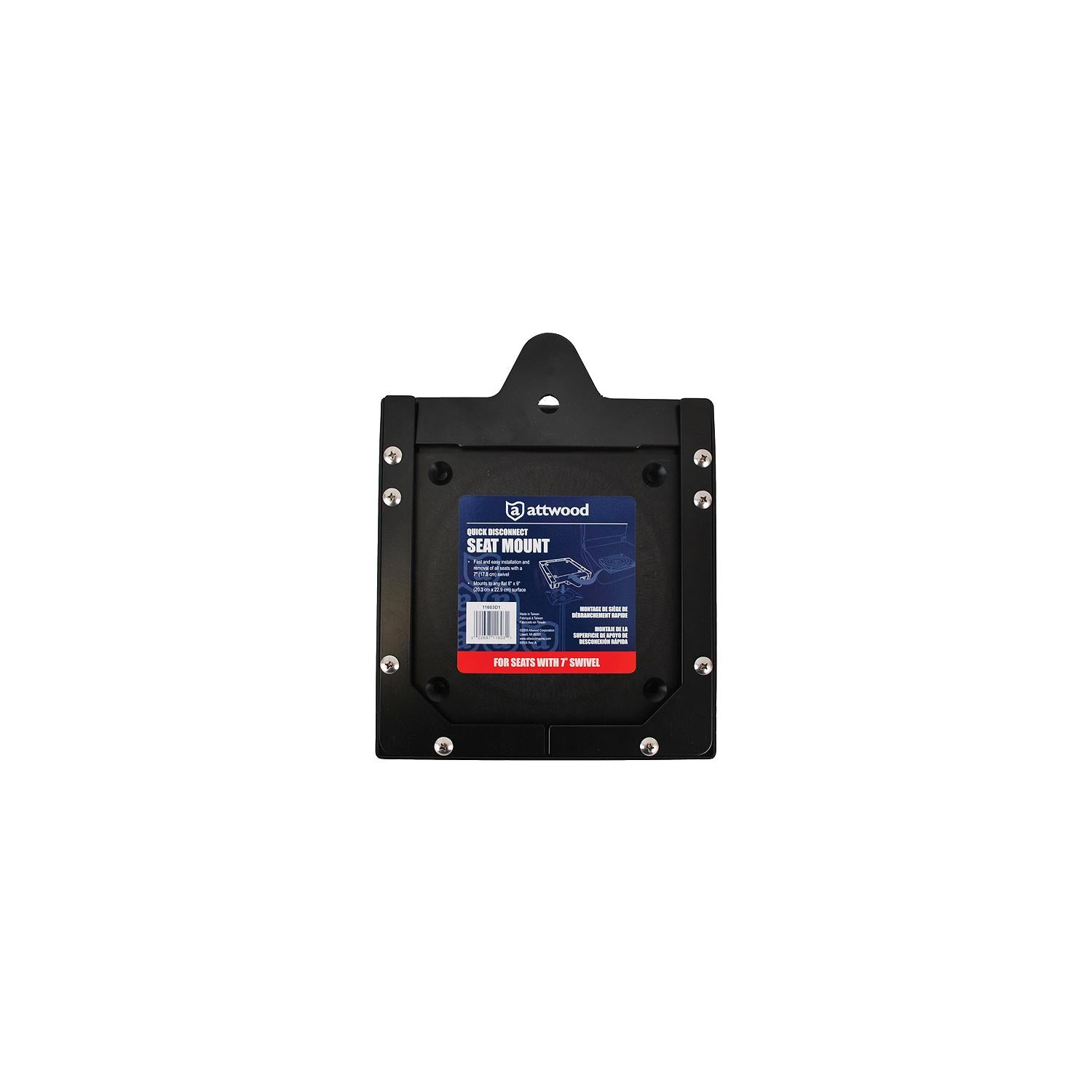 ATTWOOD 11603D1 Attwood Quick Disconnect Seat Mount 7