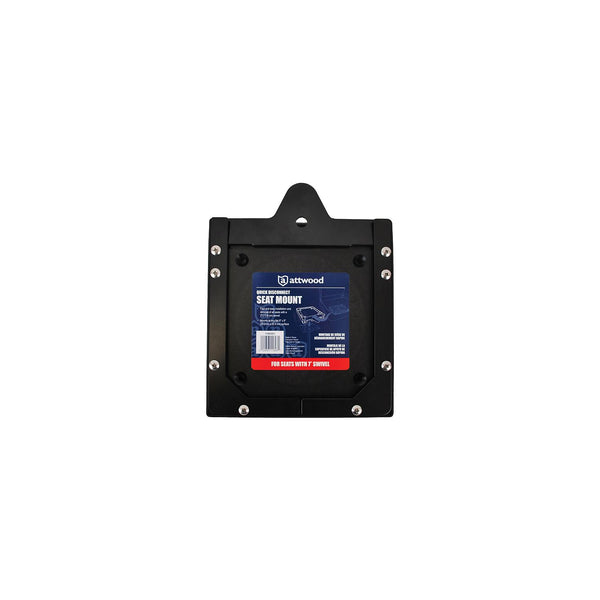 ATTWOOD 11603D1 Attwood Quick Disconnect Seat Mount 7" Swivel