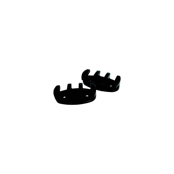 ATTWOOD 11926-7 Attwood 3-1/2" Zig-Zag Cleat, Black Nylon (2 Per Pack)