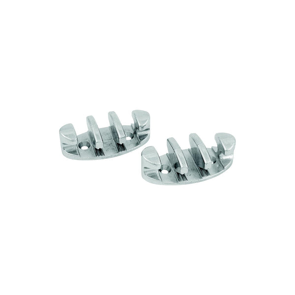 ATTWOOD 11950-6 Attwood 3" Zig-Zag Cleat, Zinc Plated (2 Per Pack)