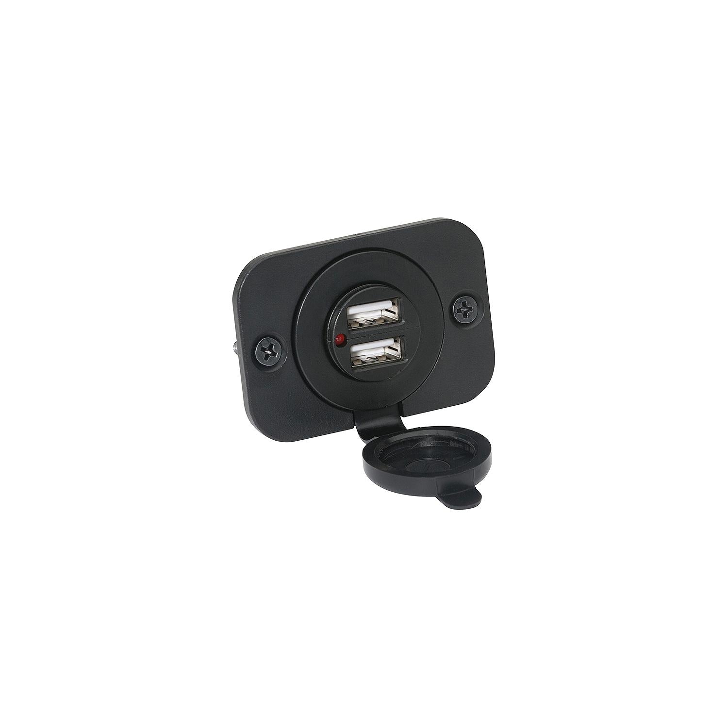 ATTWOOD 14268-6 Attwood 142686 Dual USB Adapter