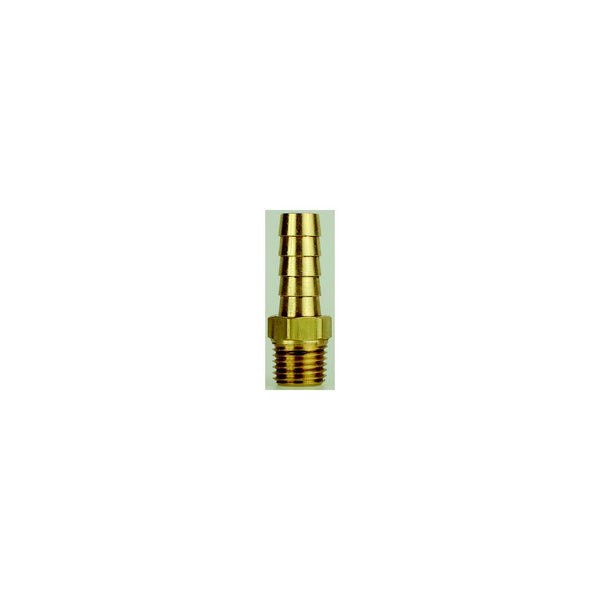 ATTWOOD 14540-6 Attwood Fuel Connector Universal, Brass For 3/8" Hose, 1/4" NPT