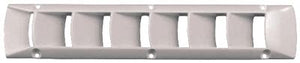 ATTWOOD 1495-1 Attwood Louvered Vent, Off White