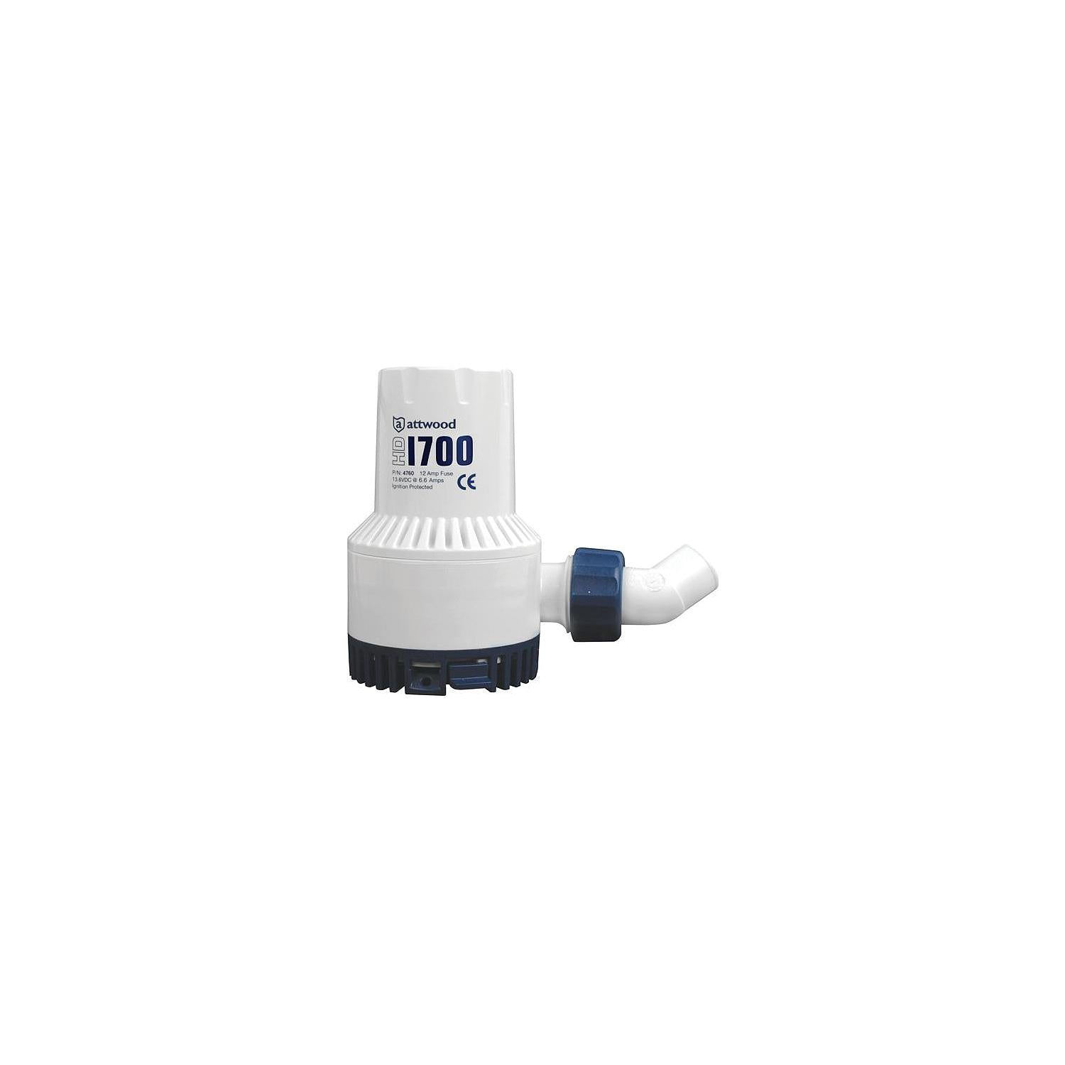 ATTWOOD 4730-4 Attwood Heavy Duty Bilge Pump 1700 Gph