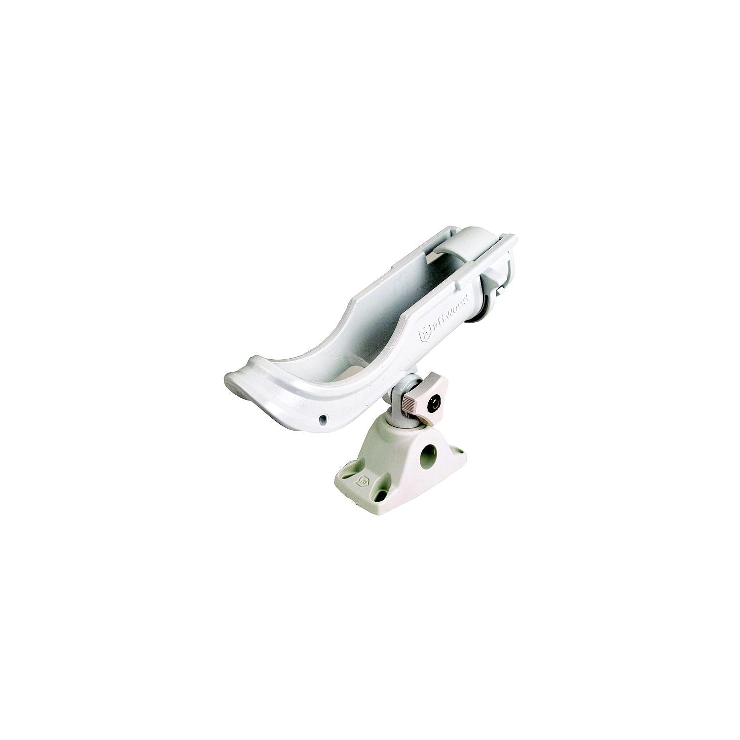 ATTWOOD 5009W4 Attwood Adjustable Rod Holder With Bi-Axis Mount-White