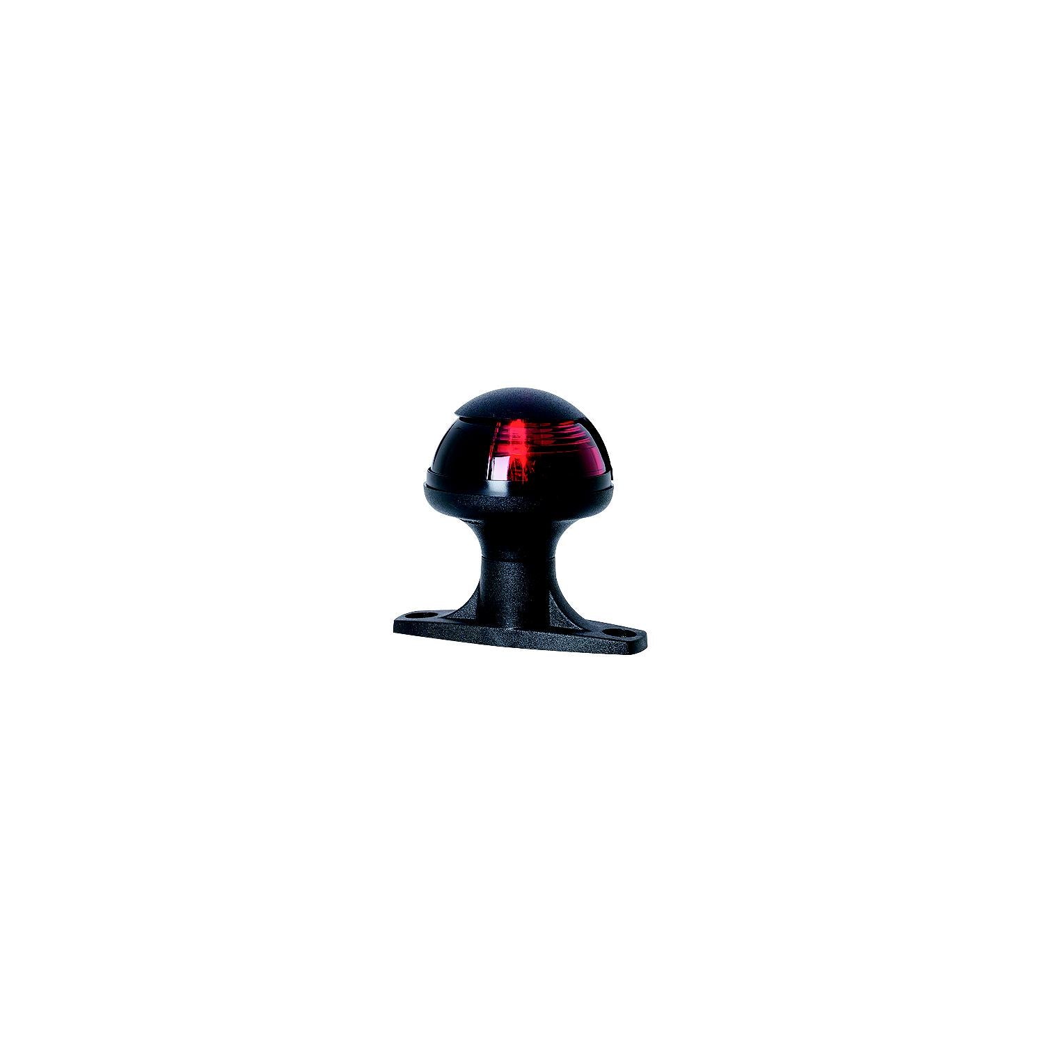 ATTWOOD 5080R7 Attwood Pulsar Side Light, Raised Base, Red Lens