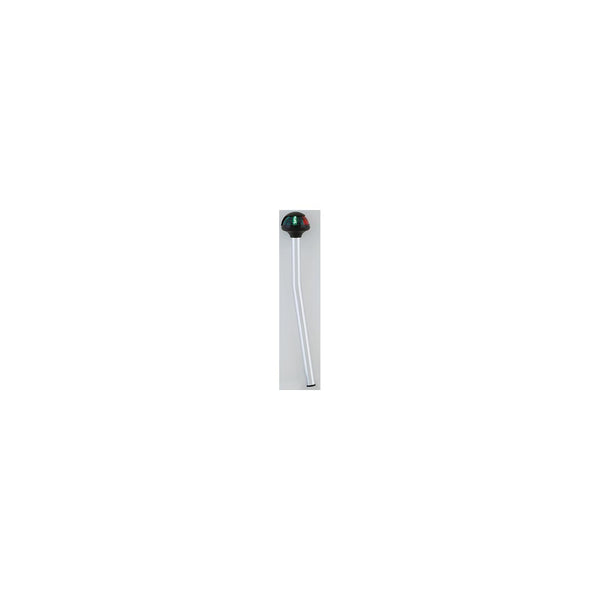 ATTWOOD 5091-14-7 Attwood 14" Straight 1-Mile Pulsar Pole Mounted Bi-Color Stowaway, 2-Pin Locking Collar