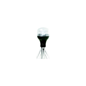 ATTWOOD 5550-PA20-7 Attwood 5550PA207 2NM LED All-Round Fold-Down Light with Lightarmor Base & Aluminum Pole, 20