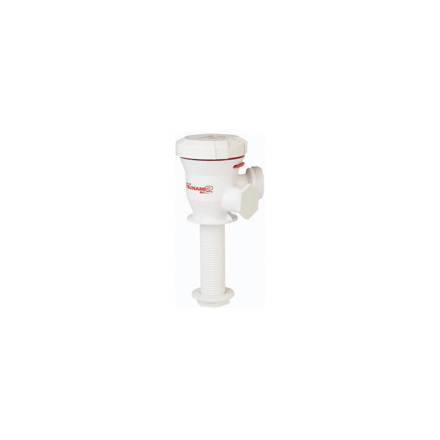 ATTWOOD 5660-4 Attwood 56604 Tsunami MK 2 Cartridge Aerator Pump, Long Straight Inlet