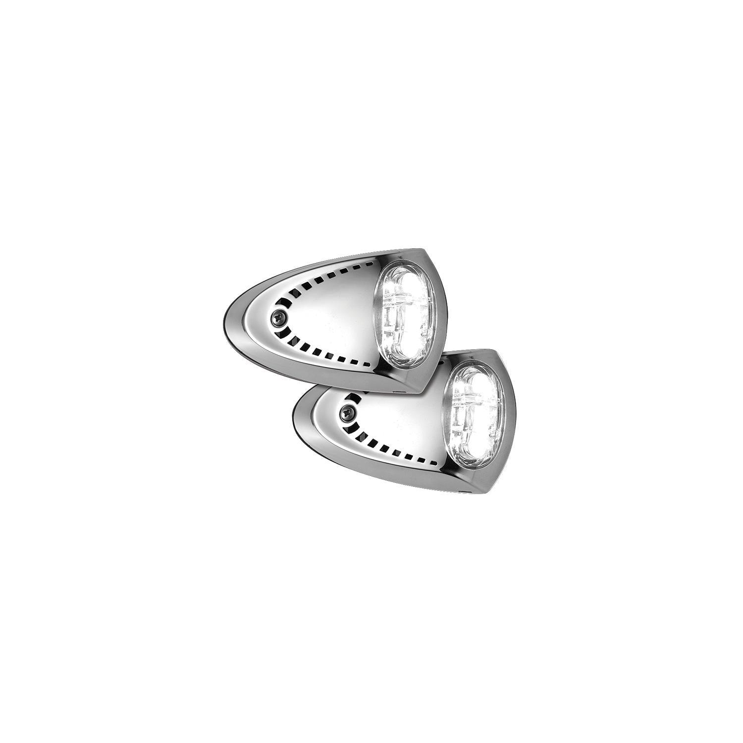 ATTWOOD 6522SS7 Attwood Stainless LED Docking Lights, 2.8