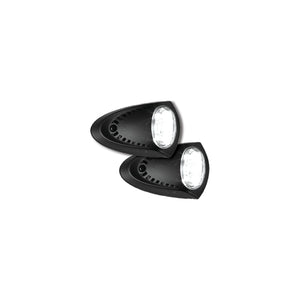 ATTWOOD 6523BK7 Attwood Black LED Docking Lights, 2.8