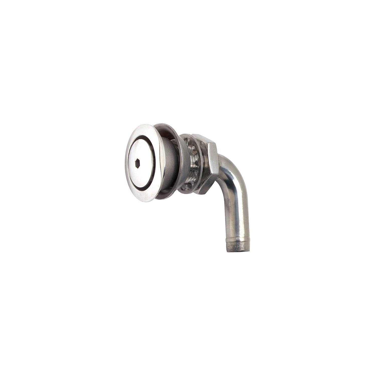 ATTWOOD 66032-3 Attwood Fuel Tank Vent Flush Mount 90 Degree