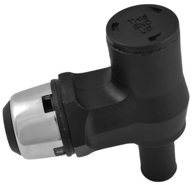 ATTWOOD 66419-3 Attwood Fuel Tank Vent Standard Mount for 5/8" Hose 90 Degree Stainless Steel