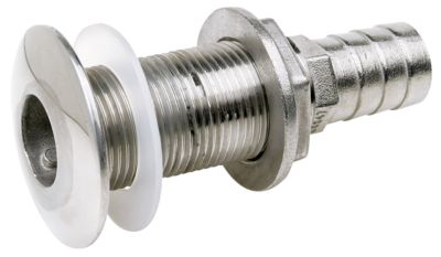 ATTWOOD 66547-3 Attwood Thru Hull Stainless Steel 3/4" For Hose
