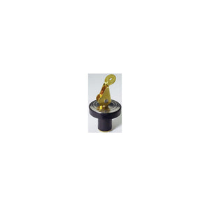 ATTWOOD 7533A7 Attwood Livewell/Bailer Drain Plug, Brass Snap-Handle