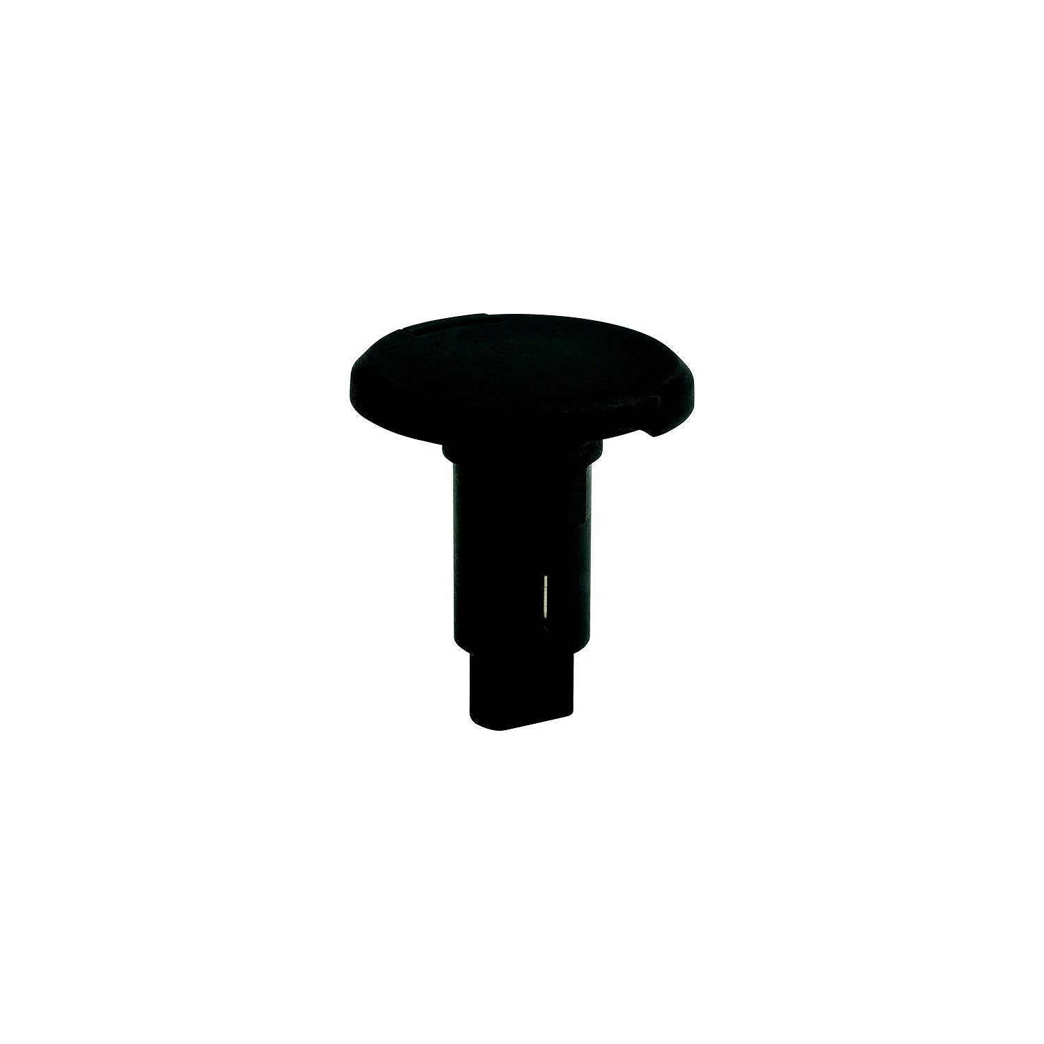 ATTWOOD 910R3PB-7 Attwood LightArmorâ„¢ Plug-In Base - Round Series, 3-Pin, Black