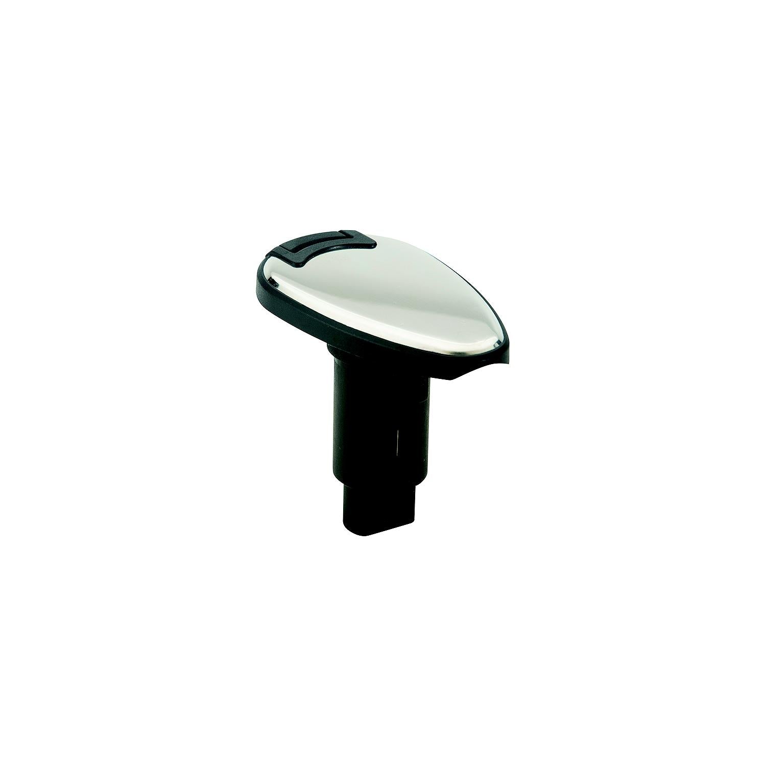 ATTWOOD 910T3PSB-7 Attwood LightArmorâ„¢ Plug-In Base - Teardrop Series, 3-Pin, 316 S.S.