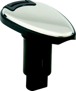 ATTWOOD 910T2PSB-7 Attwood LightArmorâ„¢ Plug-In Base - Teardrop Series, 2-Pin, 316 S.S.