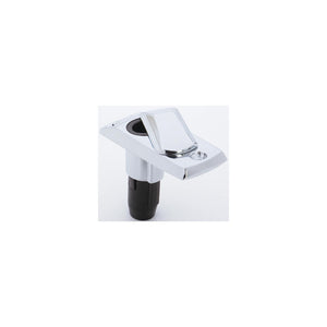 ATTWOOD 911339-7 Rectangular 2-Pin Chrome Zamak Base, Packaged