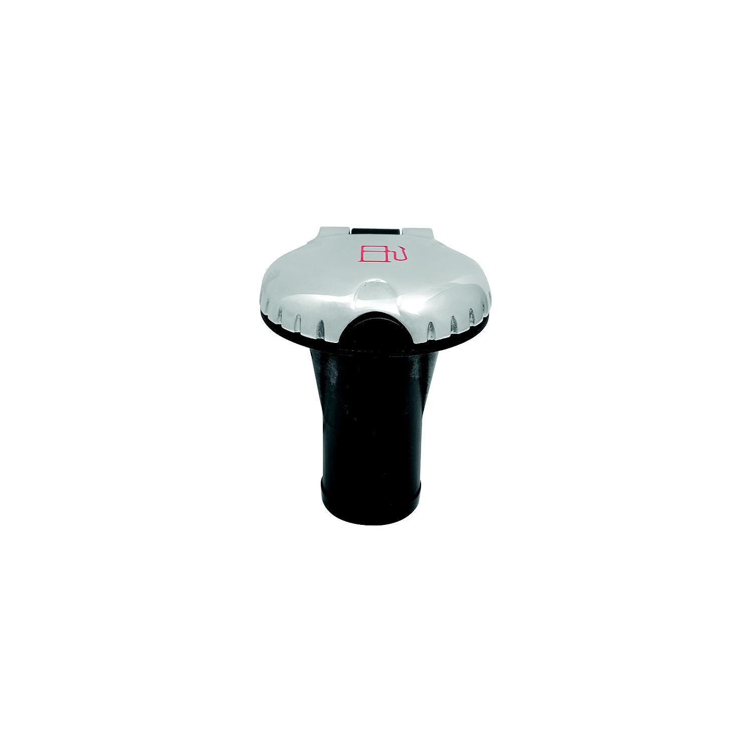 ATTWOOD 99DFCCSS1S Attwood Straight Deck Fill For Carbon Canister Systems, Stainless Cap