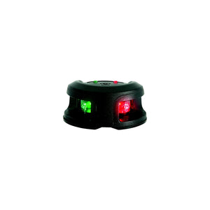 ATTWOOD NV2002PB-7 Attwood LightArmor Bi-Color LED Deck Mount Light, Black Composite