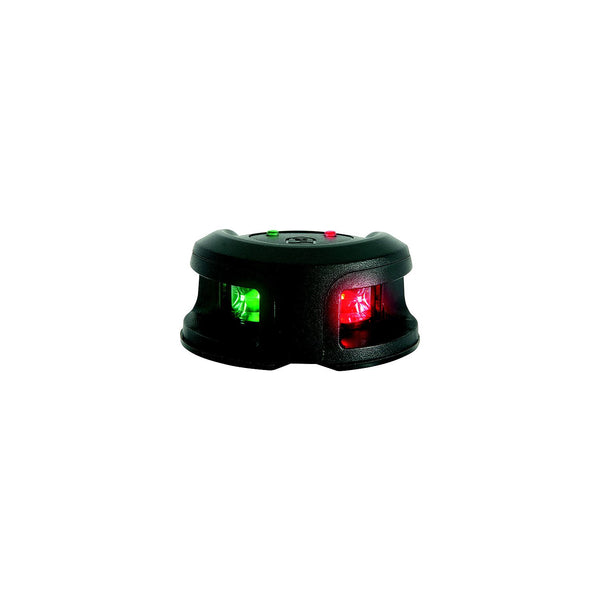 ATTWOOD NV2002PB-7 Attwood LightArmor Bi-Color LED Deck Mount Light, Black Composite