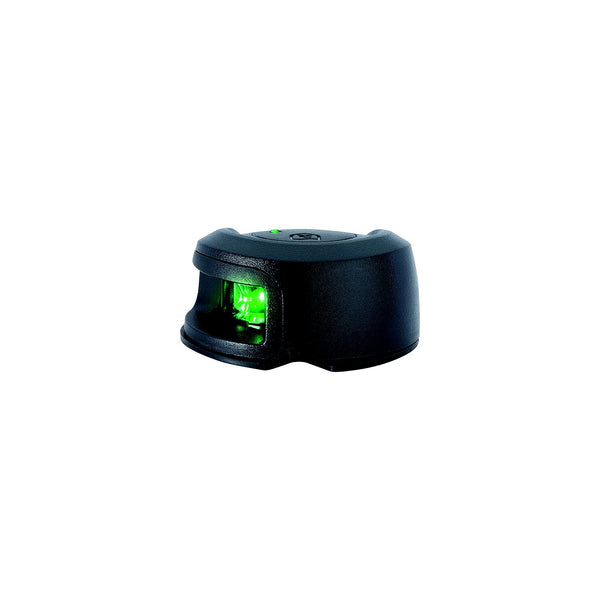 ATTWOOD NV2012PBG-7 Attwood LightArmor LED Deck Mount Side Light, Black, Starboard