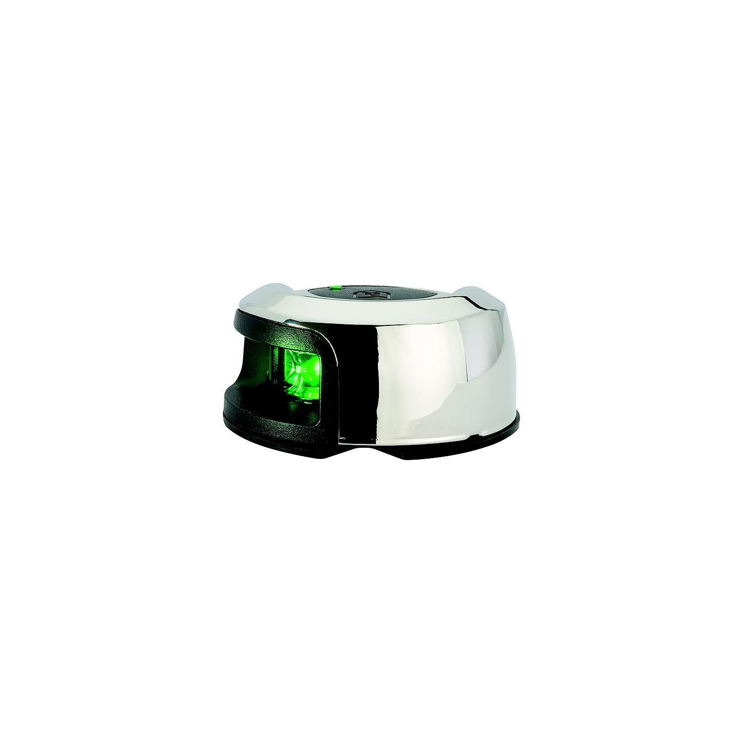 ATTWOOD NV2012SSG-7 Attwood LightArmor LED Deck Mount Side Light, Stainless, Starboard
