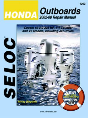 Seloc Publishing 18-01202 Marine Manual For Honda Outboards, All Engines