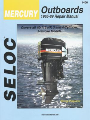 Seloc Publishing 18-01408 Marine Manual For Mercury Outboards