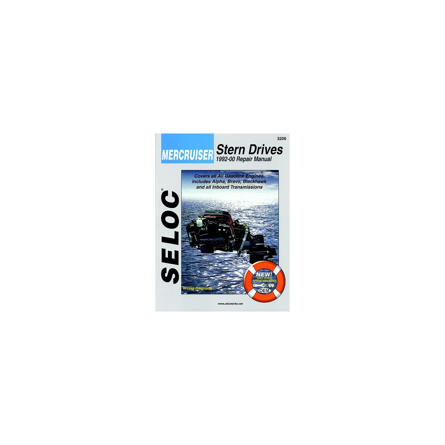 Seloc Publishing 18-03206 Marine Manual For MerCruiser Stern Drive/Inboard