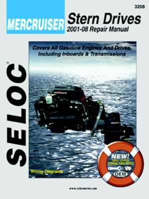 Seloc Publishing 18-03208 Marine Manual For MerCruiser Stern Drive/Inboard