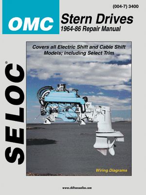 Seloc Publishing 18-03400 Marine Manual For OMC Stern Drive 1964-86