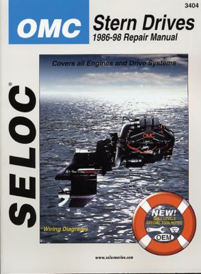 Seloc Publishing 18-03404 Marine Manual For OMC Cobra Stern Drive 1986-98