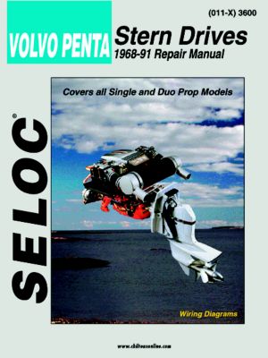 Seloc Publishing 18-03600 Marine Manual For Volvo Penta Stern Drive