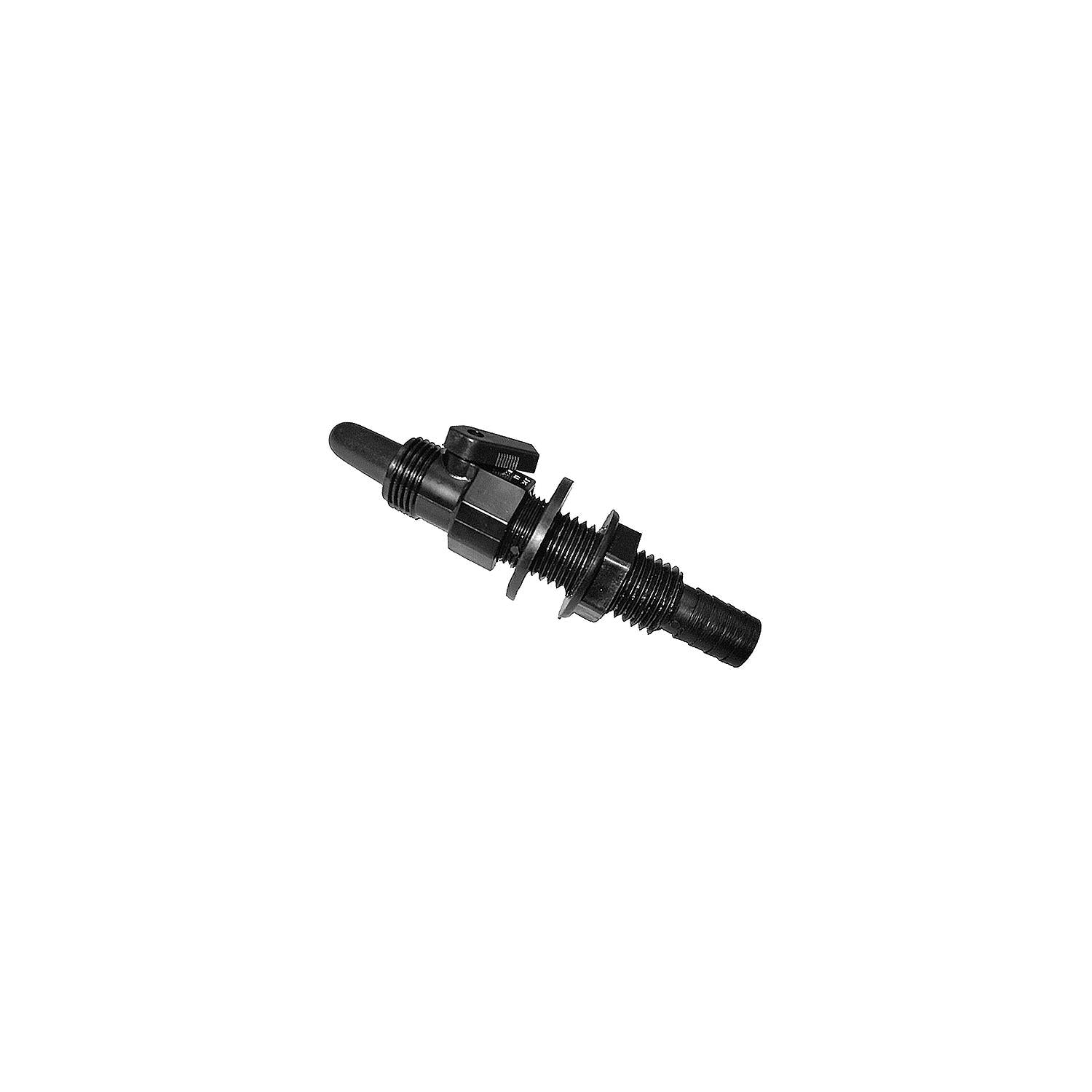 T-H Marine AHV1DP Straight Aerator Head w/Shut-Off Valve, 3/4