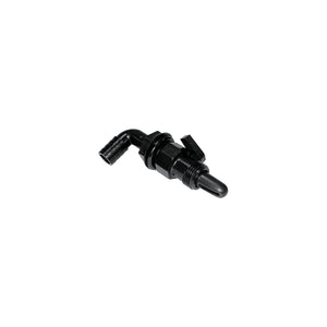 T-H Marine AHV90DP Aerator Spray Head 90Â° Screw On Valve w/Shut Off, 3/4