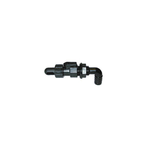 T-H Marine AHVWD90DP Aerator Spray Head/Wash Down Fitting, Black