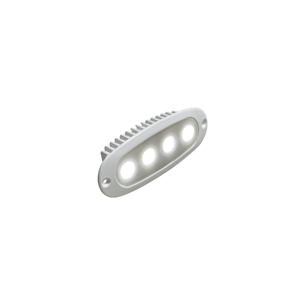 T-H Marine LED-39120-DP LED39120DP Oval Recessed Mount Spreader 4 Bright White LED Lights
