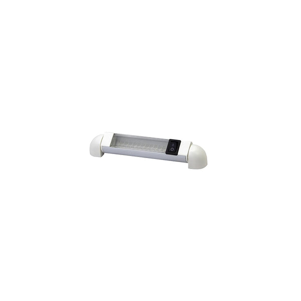 T-H Marine LED51857DP LED Rotating Rail Light With Switch, Cool White LEDs