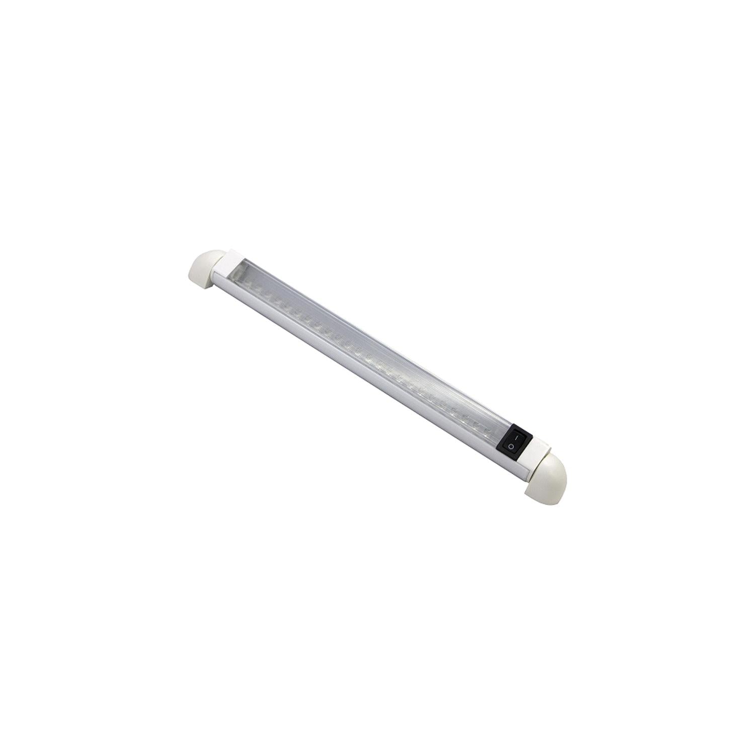 T-H Marine LED51858DP LED Rotating Rail Light With Switch, Cool White LEDs