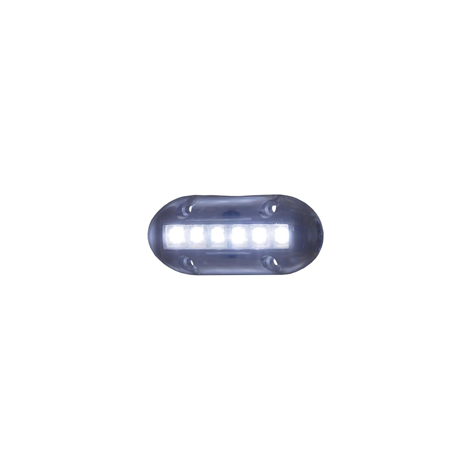 T-H Marine LED51866DP High Intensity LED Underwater Lights, 6 White LEDs