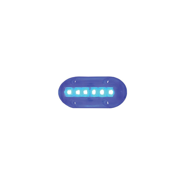 T-H Marine LED51867DP High Intensity LED Underwater Lights, 6 Blue LEDs