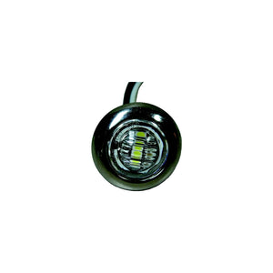 T-H Marine LED-51978-DP LED Push-In Utility Light With Stainless Steel Bezel
