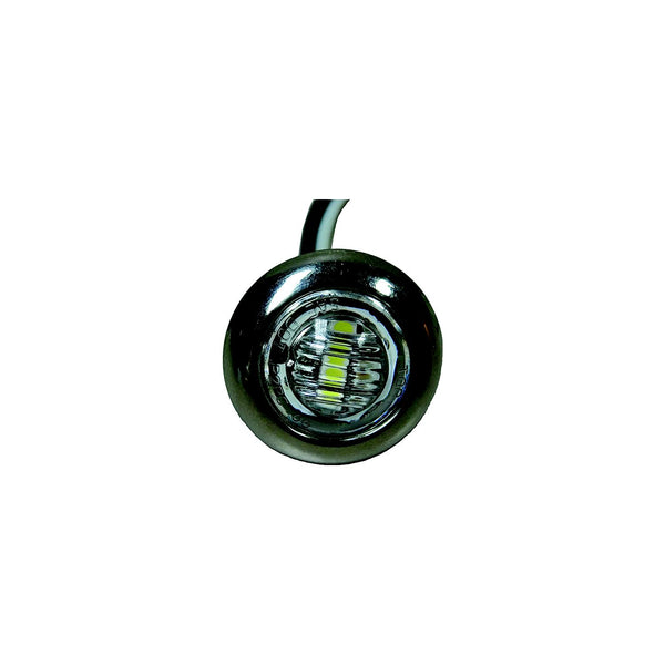 T-H Marine LED-51977-DP LED Push-In Utility Light With Stainless Steel Bezel